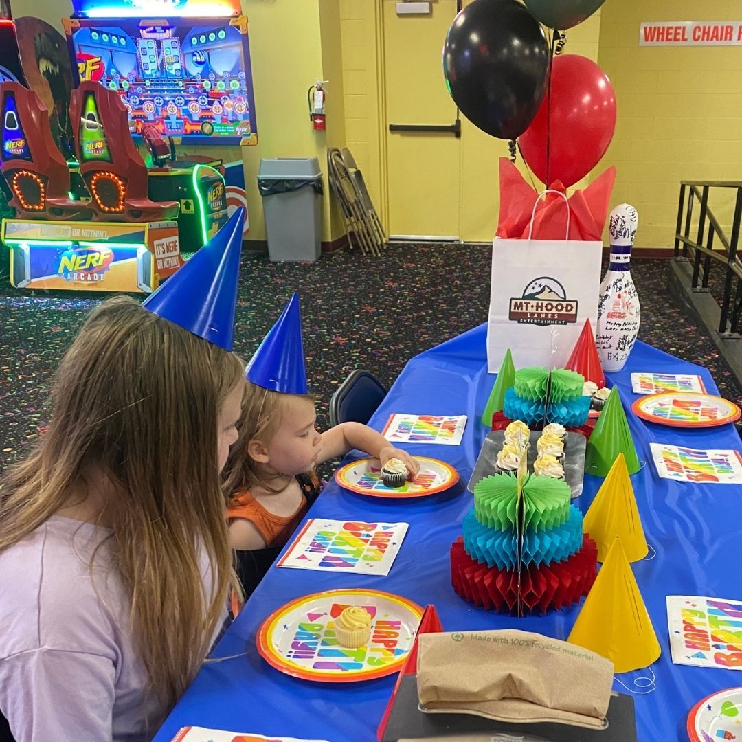 kids celebrating with a birthday party